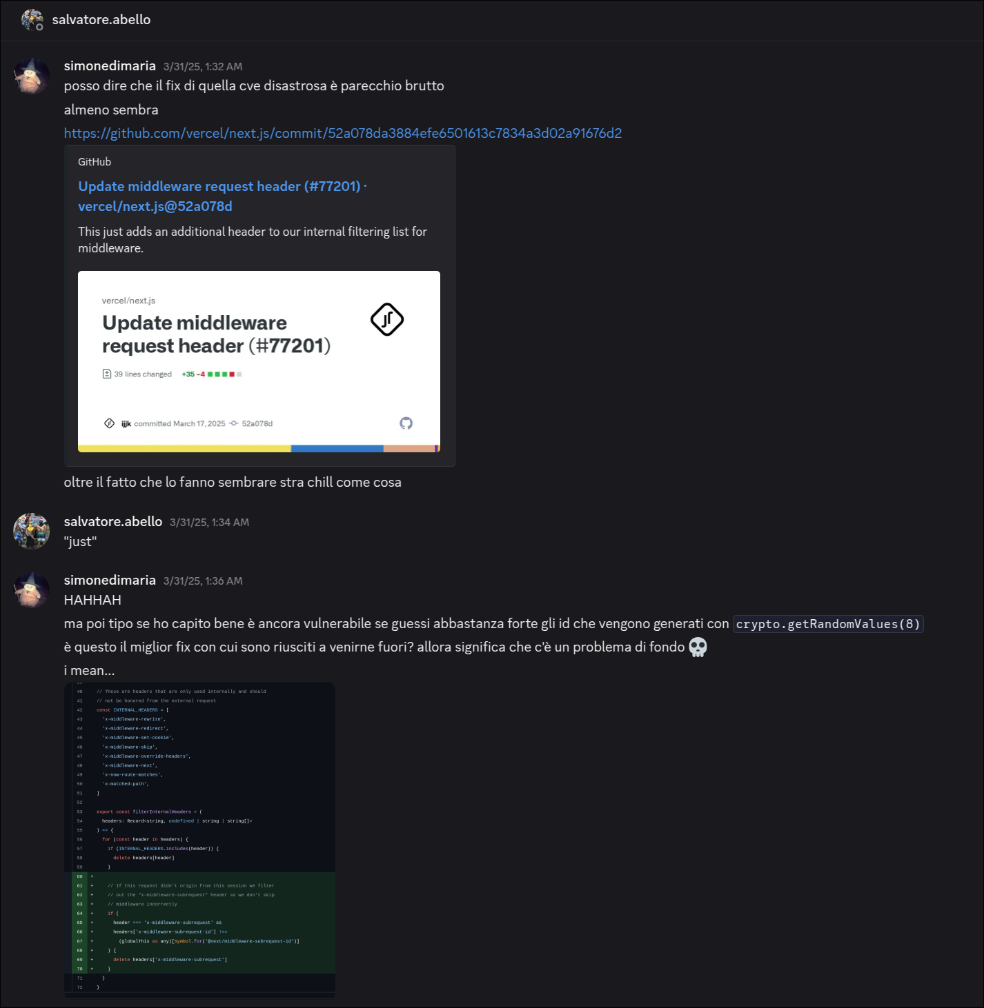 sus nextjs CVE-2025-29927 patch